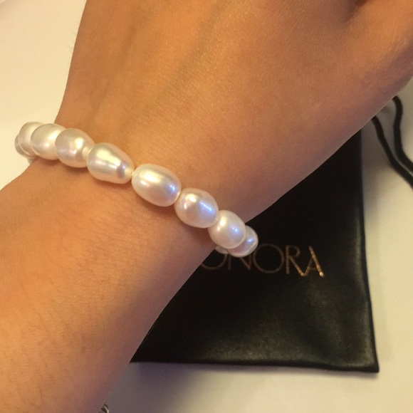 🐚NIB🐚HONORA Freshwater Pearls Bracelet - Picture 2 of 2